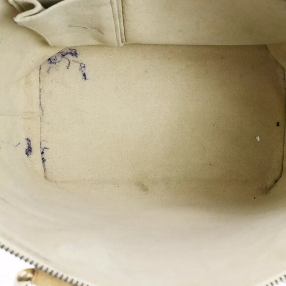 LOUIS VUITTON Saleya PM Hand Bag Damier Azur Leather White - Picture 15 of 15